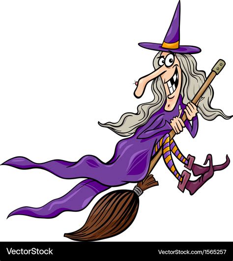 A Day in the Enchanted Life of a Little Witch on a Broomstick